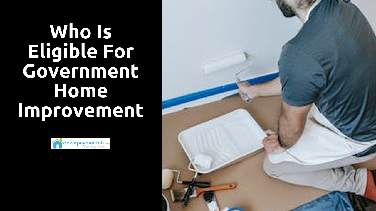Who is eligible for government home improvement grant in Illinois?